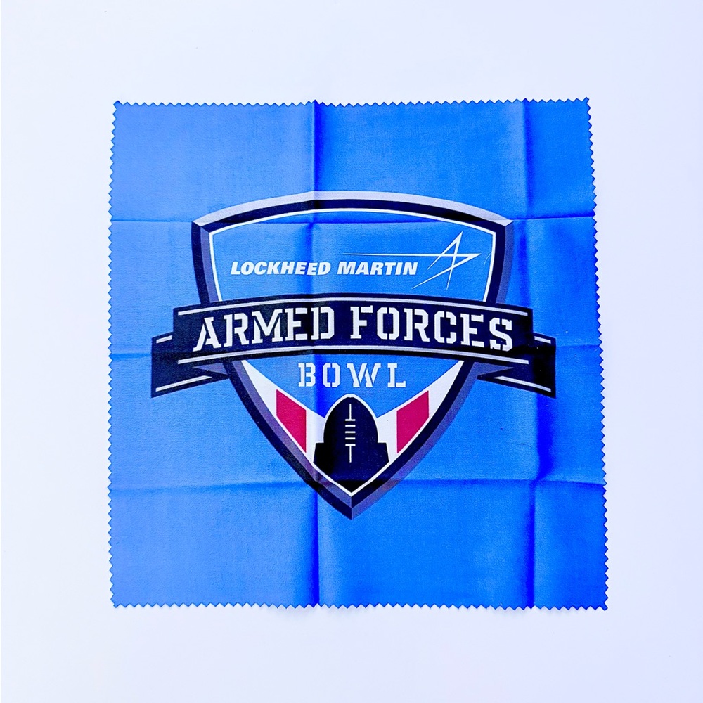 Lockheed Martin Armed Forces Bowl Blue lens cleaning Cloth